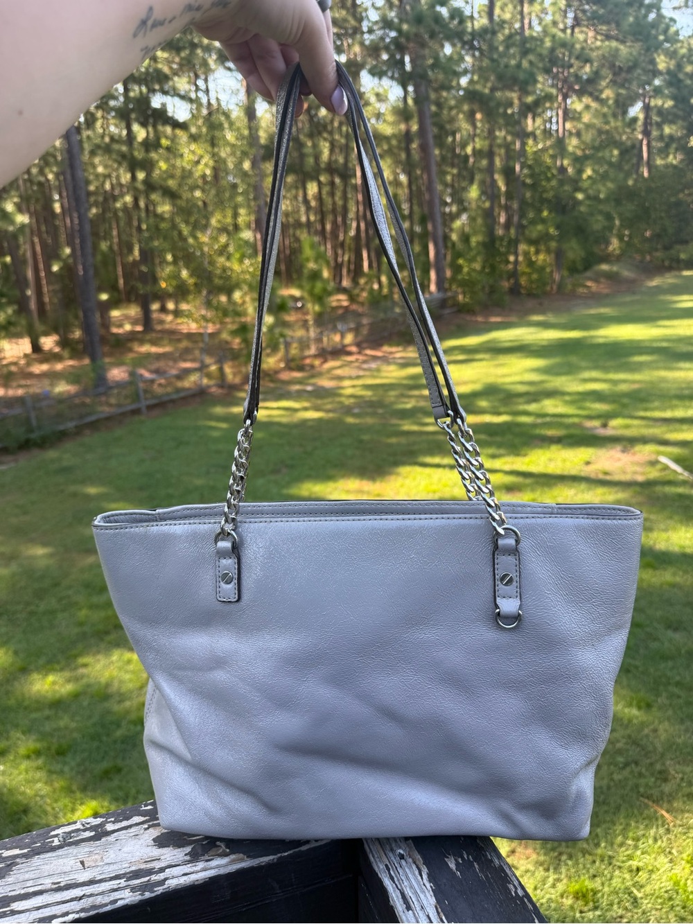 Michael Kors Silver Bag